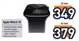 Unieuro Apple Watch 10 42 mm offerta