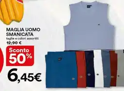 Ipercoop Maglia uomo SMANICATA offerta