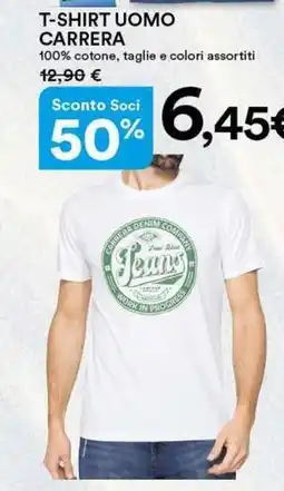 Ipercoop T-shirt uomo CARRERA offerta