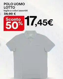 Ipercoop Polo uomo lotto offerta