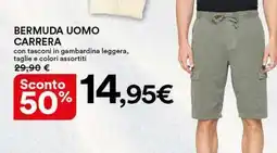 Ipercoop Bermuda uomo CARRERA offerta