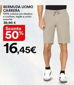 Ipercoop Bermuda uomo CARRERA offerta
