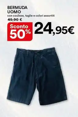 Ipercoop Bermuda uomo offerta
