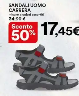 Ipercoop Sandali uomo CARRERA offerta