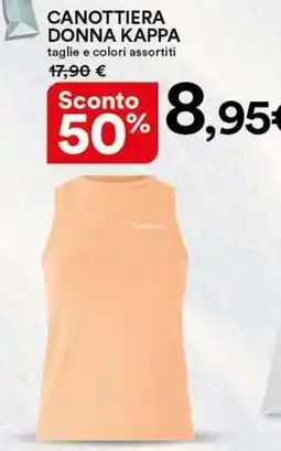 Ipercoop Canottiera donna KAPPA offerta