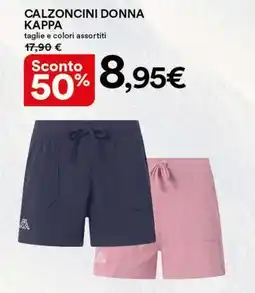 Ipercoop Calzoncini donna KAPPA offerta