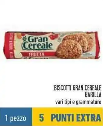 Conad Barilla Biscotti Gran Cereale offerta