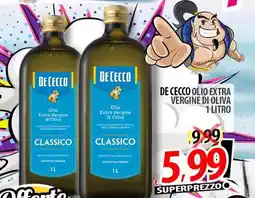 Il Genio Supermercato De cecco olio extra vergine di oliva offerta