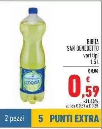 Conad Bebita San Benedetto 1.5L offerta