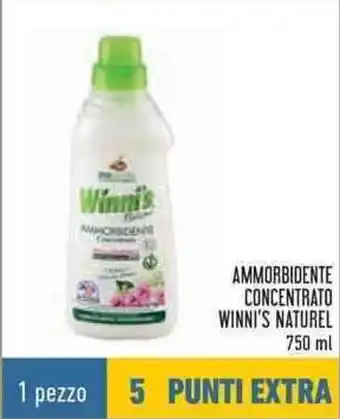Conad Winni's Naturel Ammorbidente Concentrato 750ml offerta