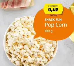ALDI Snack fun Pop Corn offerta
