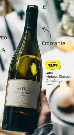 ALDI ASTRO Metodo Classico Alto Adige offerta