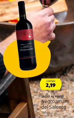 ALDI SASSO AL VENTO Negroamaro del Salento offerta