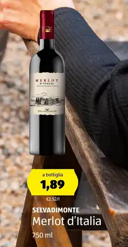 ALDI SELVADIMONTE Merlot d'Italia offerta