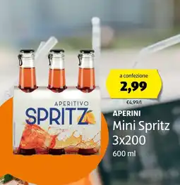ALDI APERINI Mini Spritz 3x200 offerta