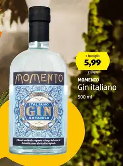ALDI MOMENTO Gin italiano offerta