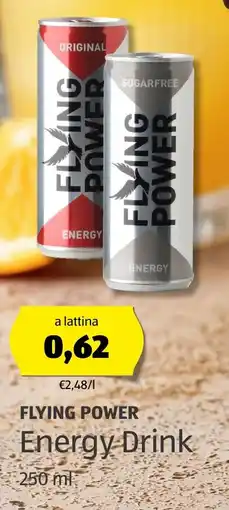 ALDI FLYING POWER Energy Drink offerta