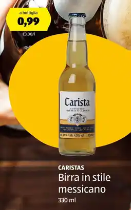 ALDI CARISTAS Birra in stile messicano offerta