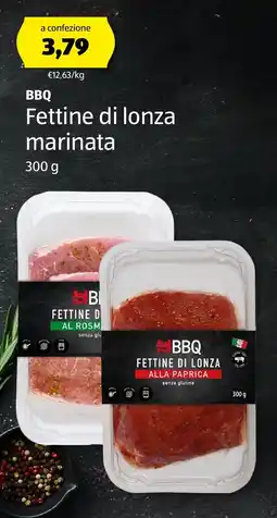 ALDI BBQ Fettine di lonza marinata offerta