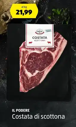 ALDI IL PODERE Costata di scottona offerta