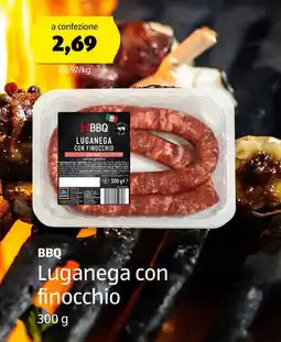 ALDI BBQ Luganega con finocchio offerta