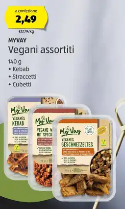 ALDI MYVAY Vegani assortiti offerta