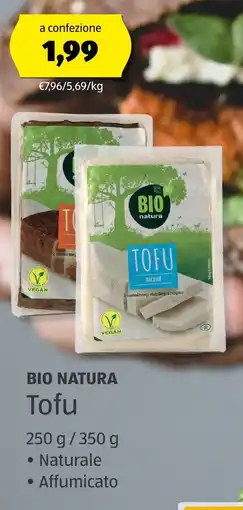 ALDI BIO NATURA Tofu offerta