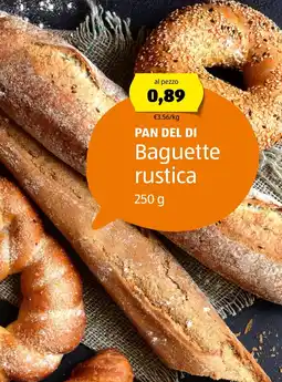 ALDI PAN DEL DI Baguette rustica offerta