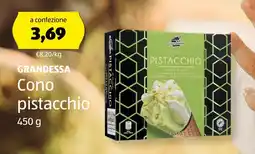 ALDI GRANDESSA Cono pistacchio offerta