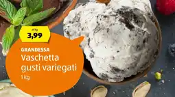 ALDI GRANDESSA Vaschetta gusti variegati offerta