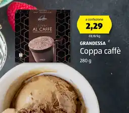 ALDI GRANDESSA Coppa caffè offerta