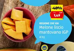 ALDI REGIONE CHE VAI Melone liscio mantovano IGP offerta
