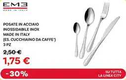 Max Factory EM3 Posate in acciaio inossidabile inox offerta