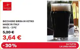 Max Factory Bormioli bicchiere birra in vetro made in italy offerta