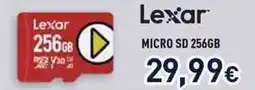 Unieuro Lexar MICRO SD 256GB offerta