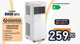 Unieuro OLIMPIA SPLENDID Condizionatore portatile 02566 offerta
