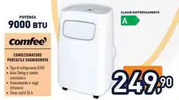 Unieuro Comfee Condizionatore portatile SOGNIDORO9E offerta