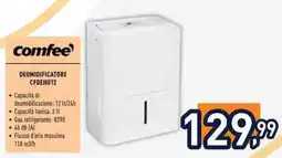 Unieuro Comfee deumidificatore CFDEHU12 offerta