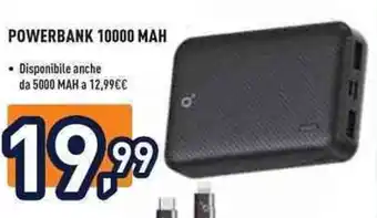 Unieuro ioplee POWERBANK 10000 MAH offerta
