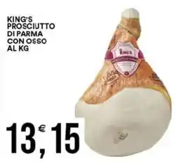 Vantaggio Cash&Carry King's prosciutto di parma con osso offerta