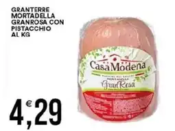 Vantaggio Cash&Carry Granterre mortadella granrosa con pistacchio offerta