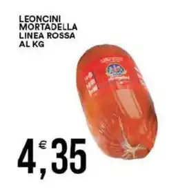 Vantaggio Cash&Carry Leoncini mortadella linea rossa offerta