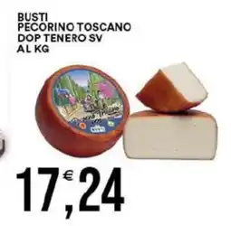 Vantaggio Cash&Carry Busti pecorino toscano dop tenero sv al kg offerta