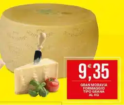 Vantaggio Cash&Carry Gran moravia formaggio tipo grana offerta