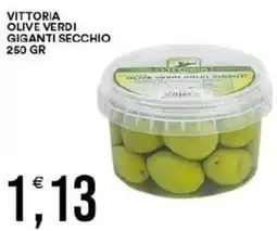 Vantaggio Cash&Carry Vittoria olive verdi giganti secchio offerta