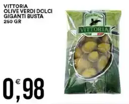Vantaggio Cash&Carry Vittoria olive verdi dolci giganti busta offerta