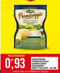Vantaggio Cash&Carry Granterre parmareggio parmigiano reggiano grattugiato offerta