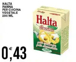 Vantaggio Cash&Carry Halta panna per cucina vegetale offerta