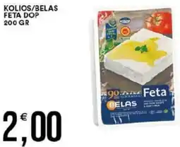 Vantaggio Cash&Carry Kolios/belas feta FETA DOP 200 GR offerta