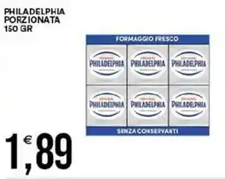 Vantaggio Cash&Carry Philadelphia porzionata offerta